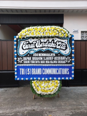 Papan Bunga Duka di Sukamukti